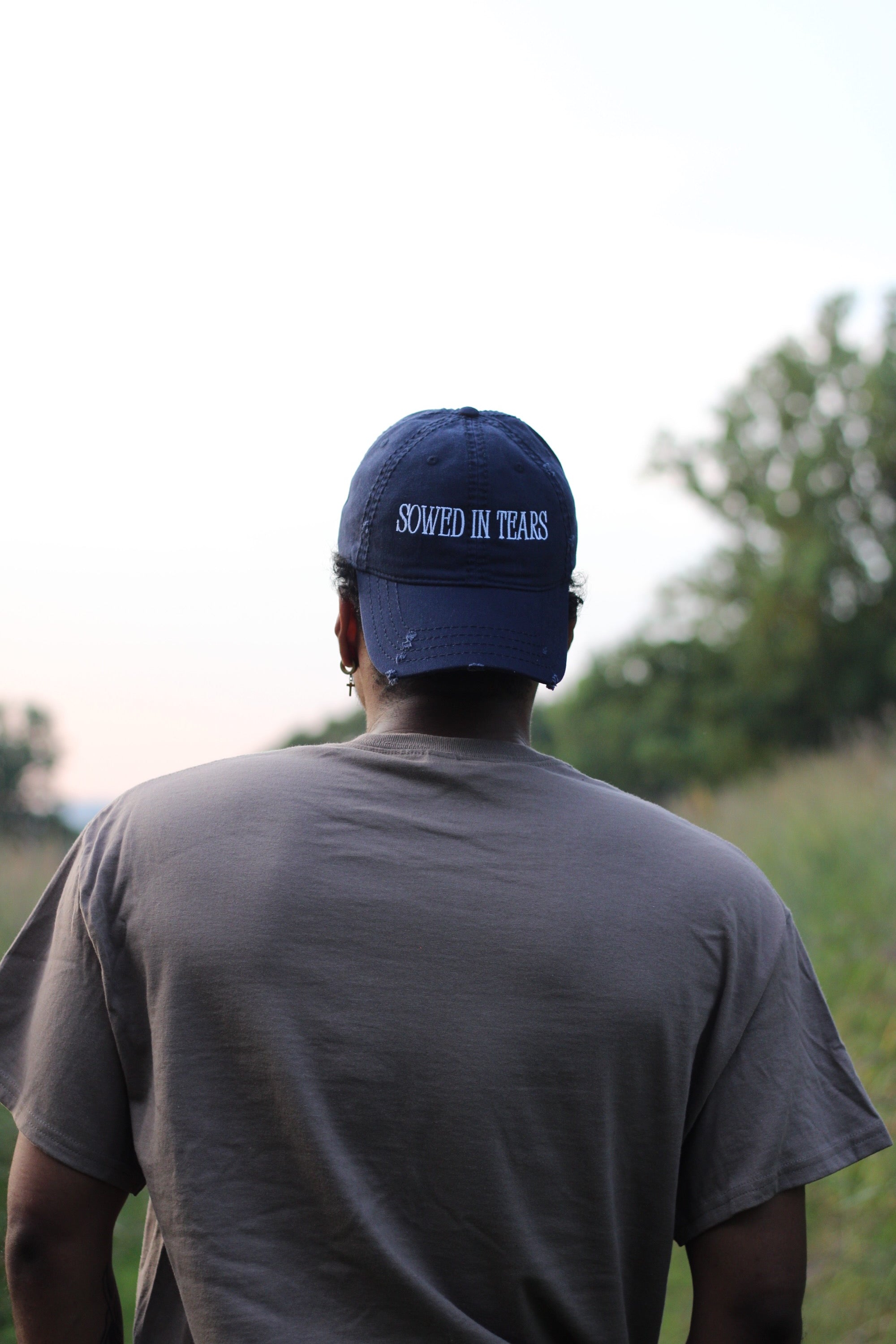 Sowed In Tears Distressed Dad Hat