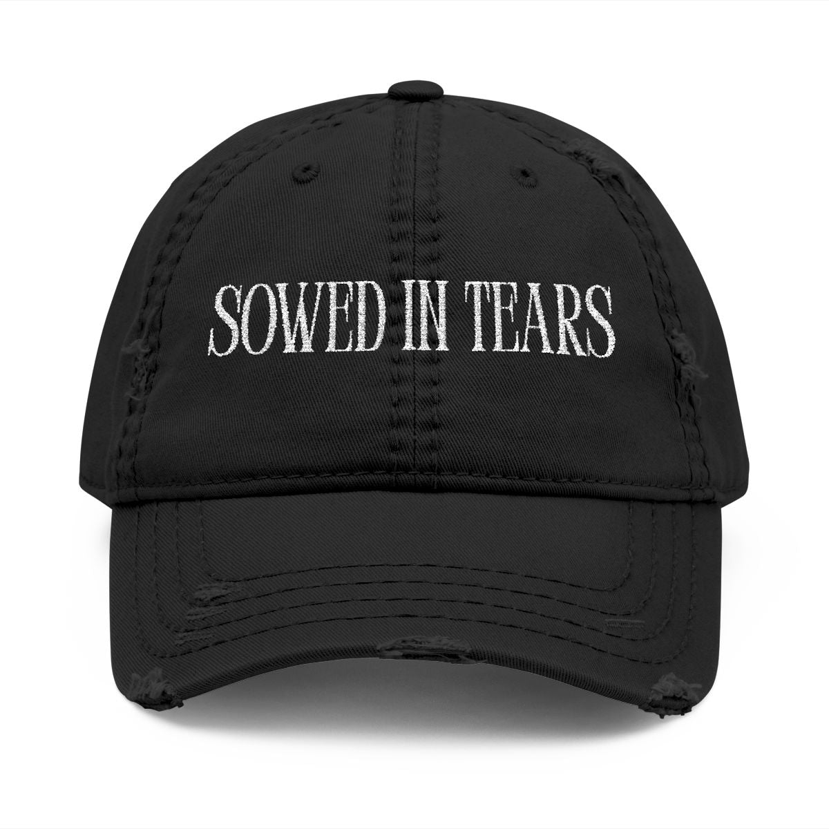 Sowed In Tears Distressed Dad Hat